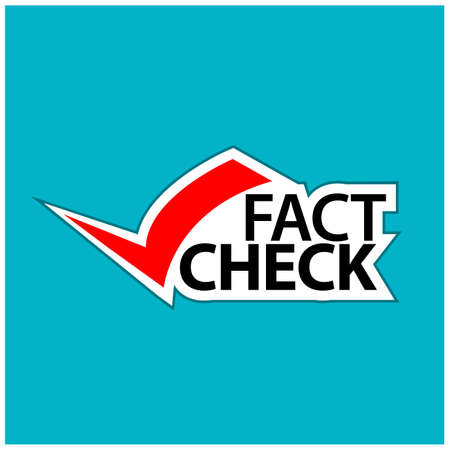 Fact check, Check Mark Illustrations. illustration in vector format - stock illustration.のイラスト素材