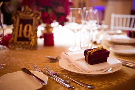 Beautiful decoration on wedding day