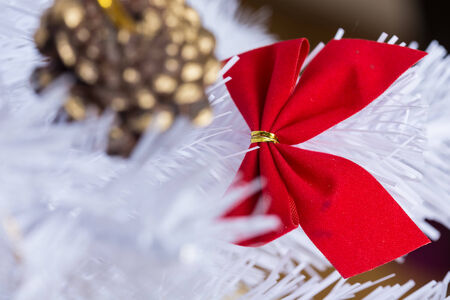 Christmas and New Year decoration. Selective focus. Creative backgroundの写真素材