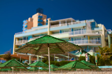 Beautiful beach at Bulgaria, The Black seaのeditorial素材