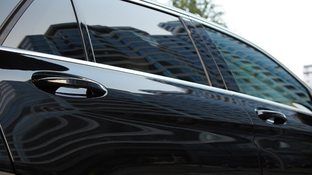 Detail of a beauty and fast sportcar. Shallow dofの写真素材