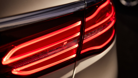 Detail of a beauty and fast sportcar. Shallow dofの写真素材