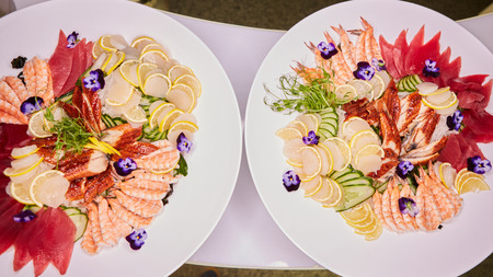 Japanese food setの写真素材