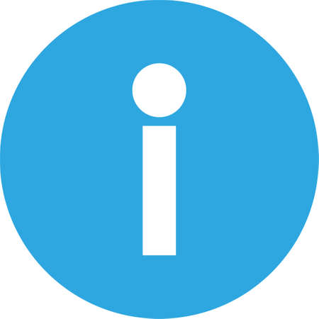 Information mark. Simple vector icon.のイラスト素材