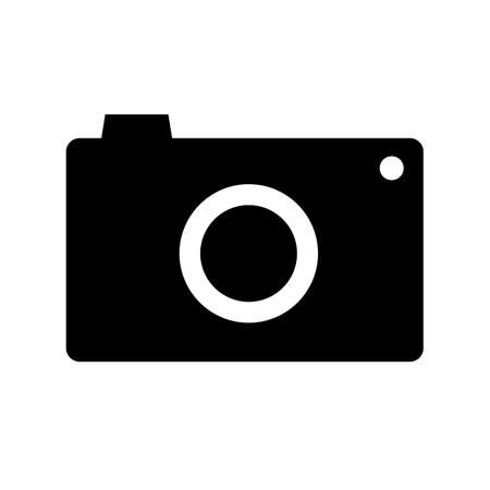 Simple camera icon. Vector about shooting.のイラスト素材
