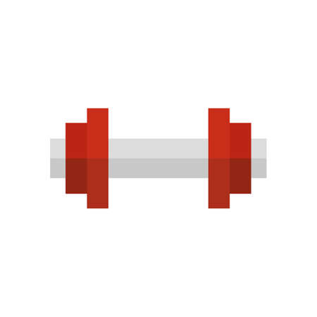 Dumbbell icon. Strength training. Vector.のイラスト素材