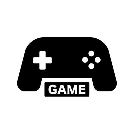 Game controller and game. Editable vector.のイラスト素材