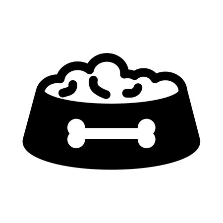 Pet Food. Dog food and pet food. Feeds. Editable vectors.のイラスト素材