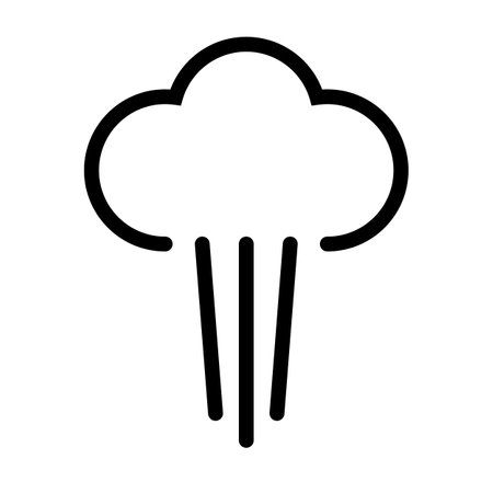 Angry steam icon. Frustrated. Editable vector.のイラスト素材
