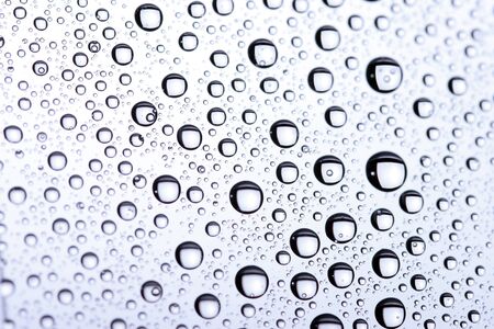 Background of beautiful water dropsの写真素材