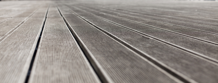 Shallow depth of Field - low angle wooden floorの写真素材