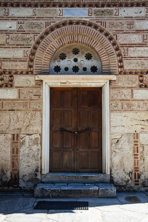 Old vintage door building detailの写真素材
