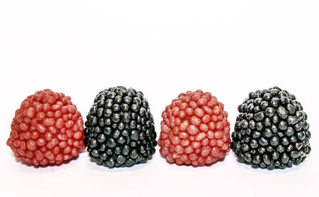 raspberry sweetsの写真素材