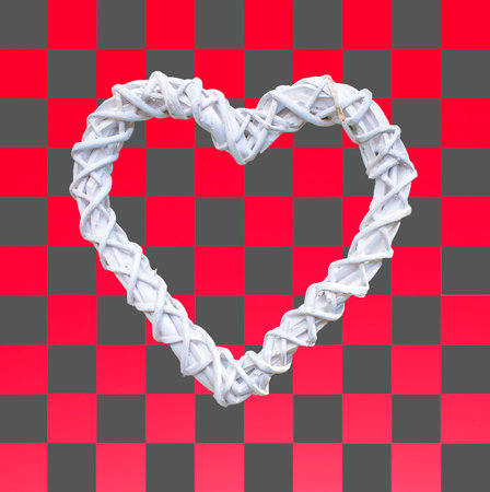 heart in abstractの写真素材