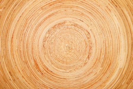 Closeup of a rounded wood structureの写真素材