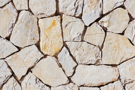 Abstract closeup of a stone floor in sunlight
