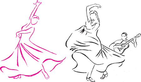 Dance expressionのイラスト素材