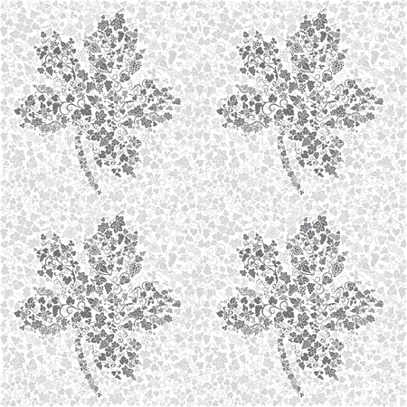 Creative grape seamless backgroundのイラスト素材