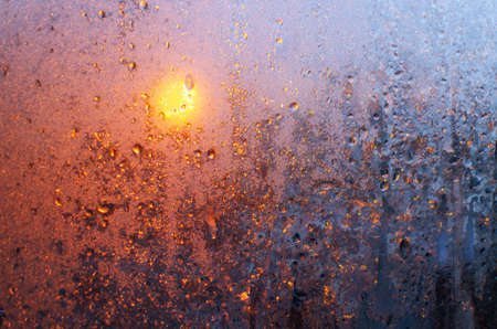 the sun in the winter window