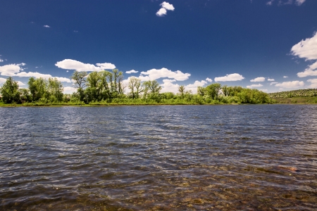 Minusinsk riverの写真素材