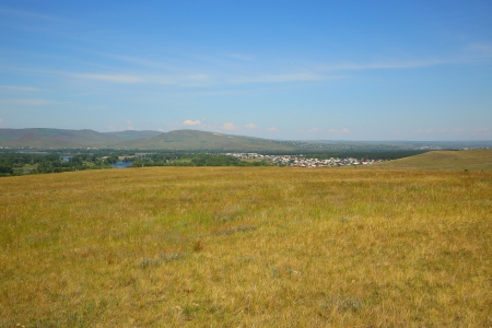 hills of Siberiaの写真素材