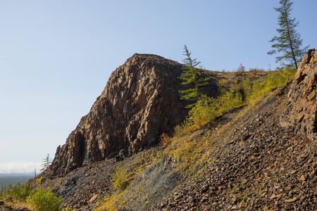 the nature of the North Red Stonesの写真素材