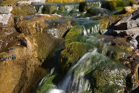 rocky creekの写真素材