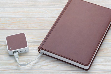 Loading data into the Internet. Recording data on paper media. Documentation on the web.の写真素材