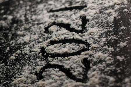 the inscription is 2021. new year 2021. High quality photoの写真素材
