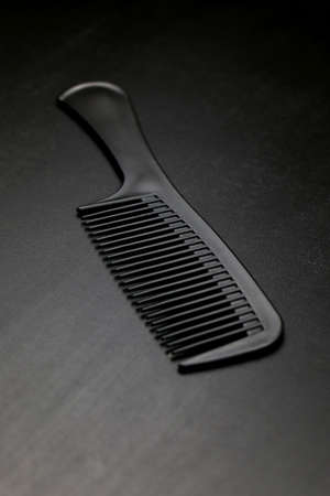 A comb on a table. Hair care. High quality photo