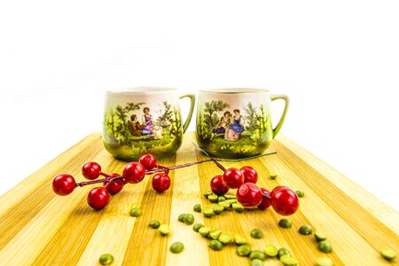Still life with various decorative objectsの写真素材