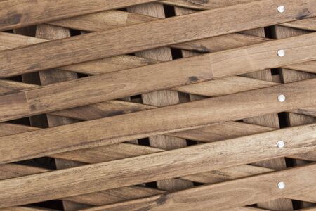 Multiple crossed wooden planksの写真素材