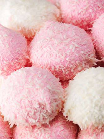 abstract texture, background of pink marshmallowの写真素材