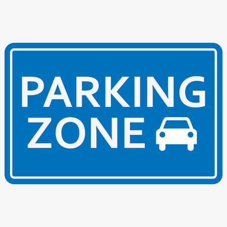 Car parking sign, vector illustration design.のイラスト素材