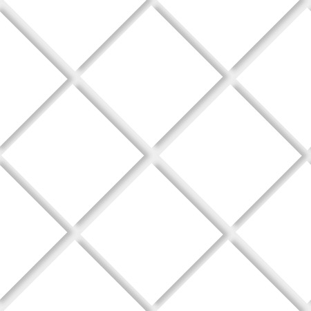 White tiles vector texture. seamless geometric pattern of white squares.のイラスト素材