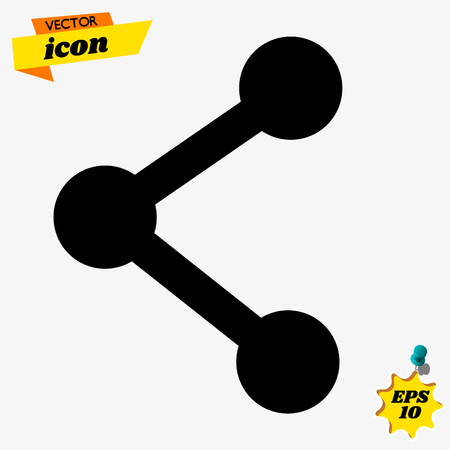 share iconのイラスト素材