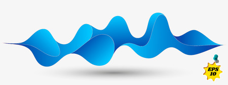 Abstract Fluid creative templates with dynamic linear waves.cards, color covers set. Geometric design.Cool curl wave header element. Modern bright colors.のイラスト素材