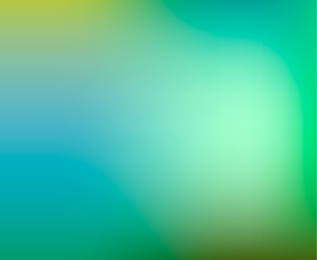 Abstract blurred gradient mesh background in green colors. Smooth banner template. Easy editable soft colored vector illustration. Ecology concept for your graphic design, banner or poster.のイラスト素材