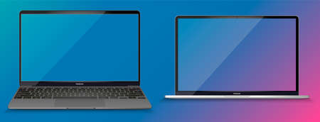 Realistic Isolated vector illustration of the Laptop Computer.