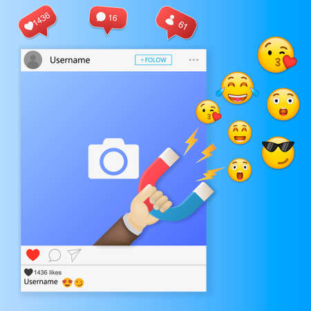 social media marketing content viral around the world vector illustrationのイラスト素材