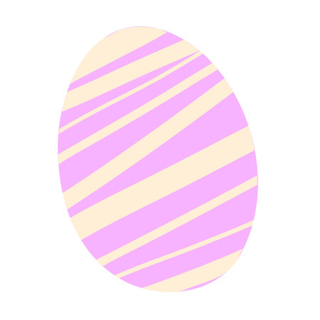 crimson Easter Egg vector illustration for decorのイラスト素材