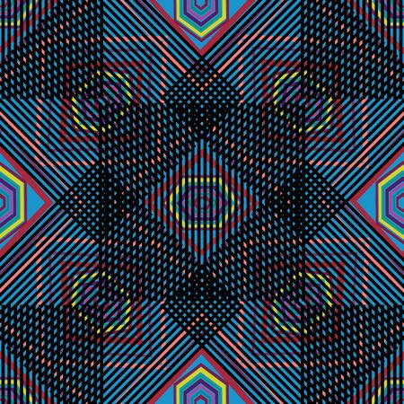 Beautiful complex geometric background.のイラスト素材