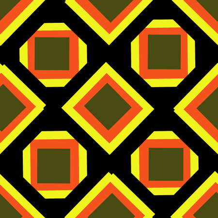 Pattern of squares. Seamless.のイラスト素材