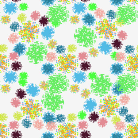 Abstract background of colored elements.のイラスト素材