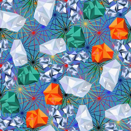 Abstract background.Seamless.のイラスト素材