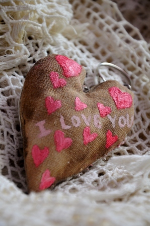 coffee sweet handmade heart loveの写真素材