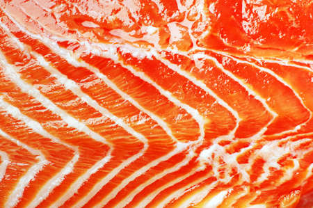 Texture of raw red fish の写真素材