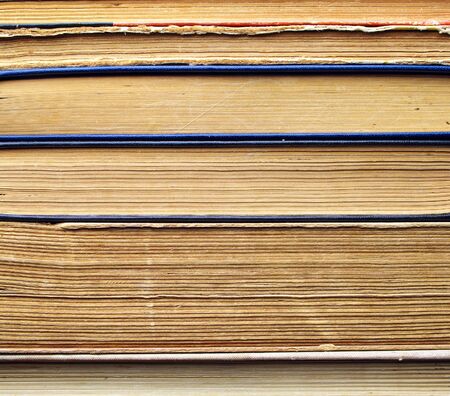 The texture of old booksの写真素材