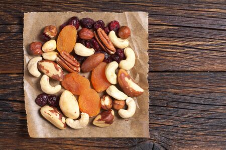 Healthy breakfast is to cleanse the body and reduce cholesterol, top viewの写真素材