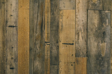 Outdoor wood texture with rough panels and deep factureの写真素材
